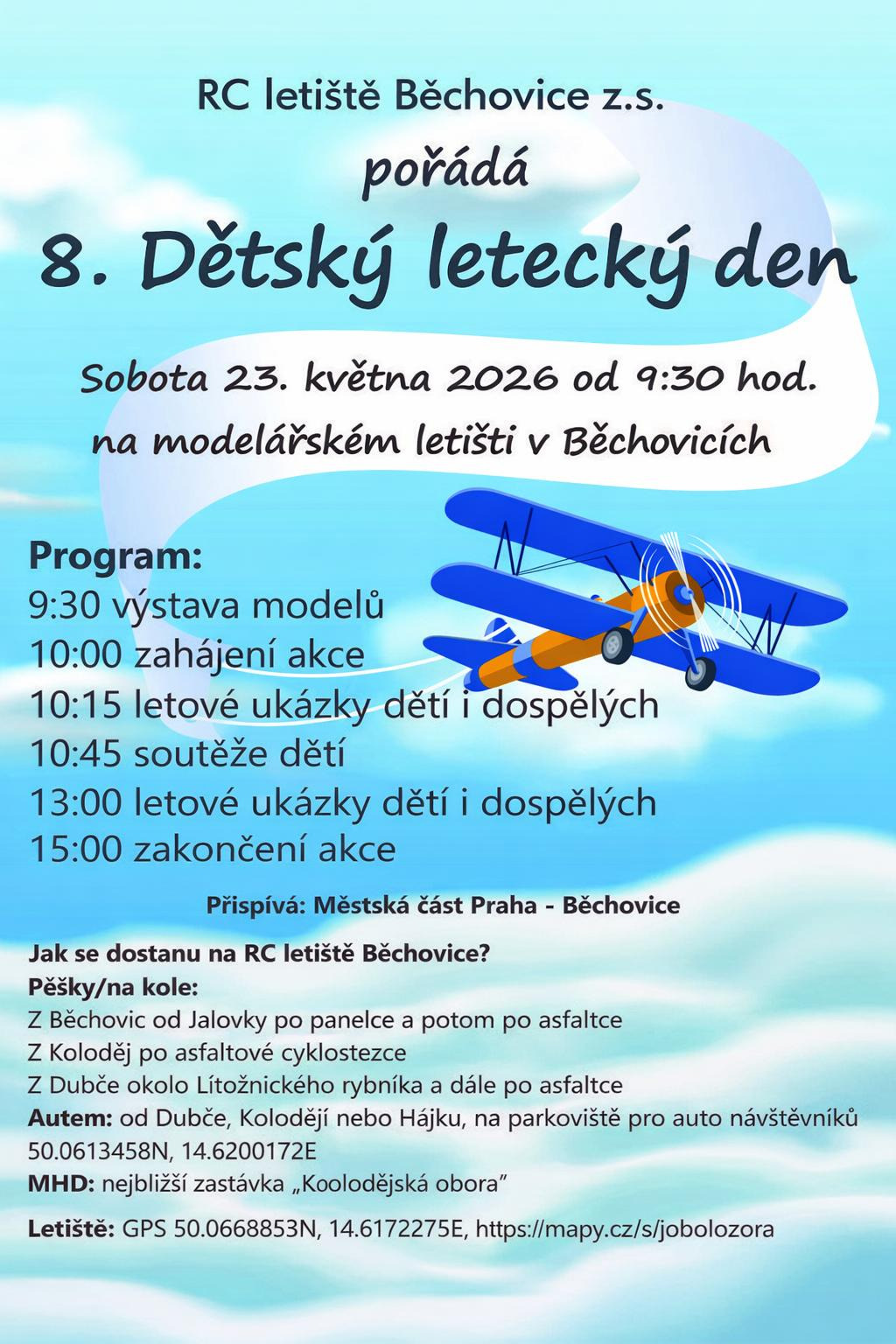 letak bechovice 2026